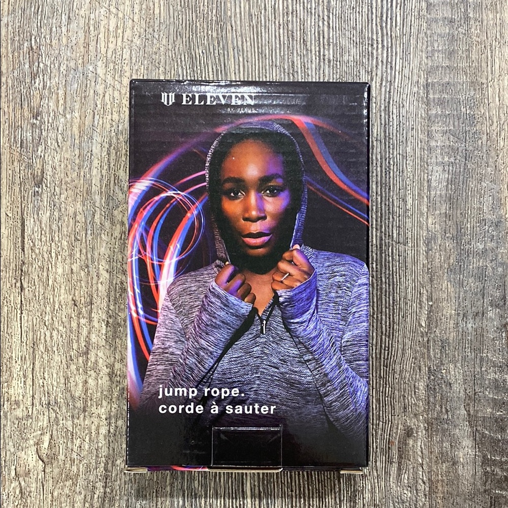 EleVen Jump Rope with Purple and Black Design